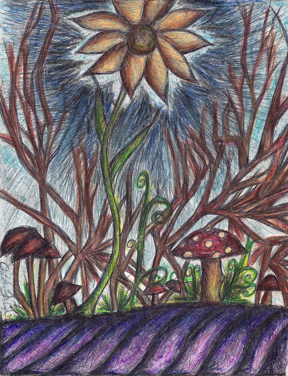 Flower of the Mushroom Forest